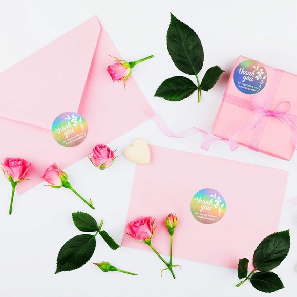 500 Thank You Stickers - Picture 3 of 3